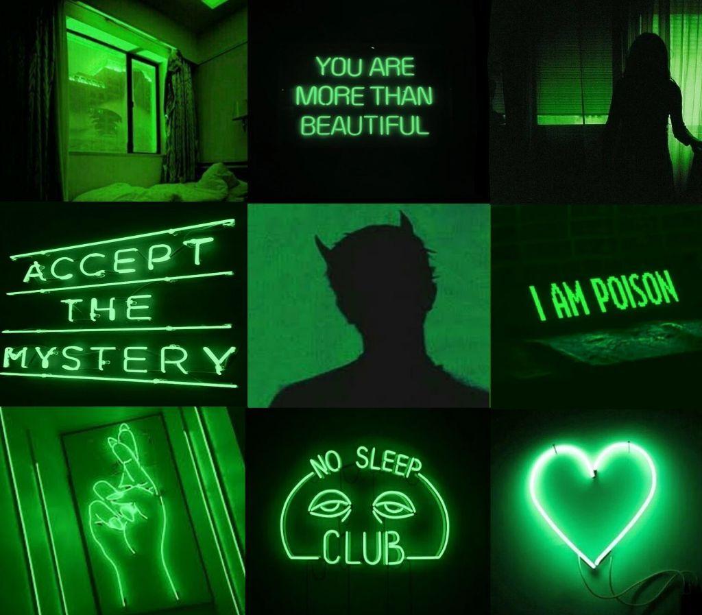 aesthetic home screens green