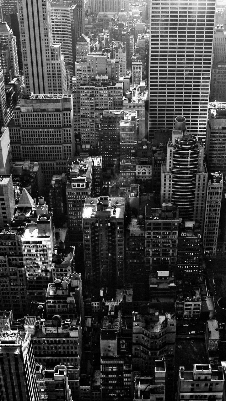 720x1280 New York City, black and white #NY #NYC HD Full