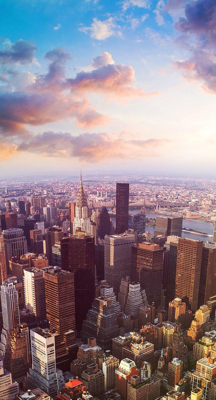 722x1334 New York Skyline iPhone Wallpaper