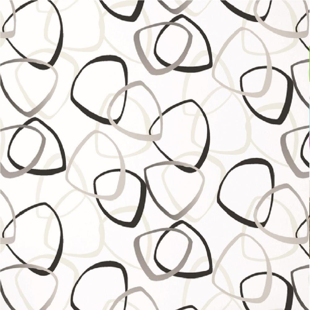 1000x1000 Free download Grandeco Carson Black White Silver Geometric
