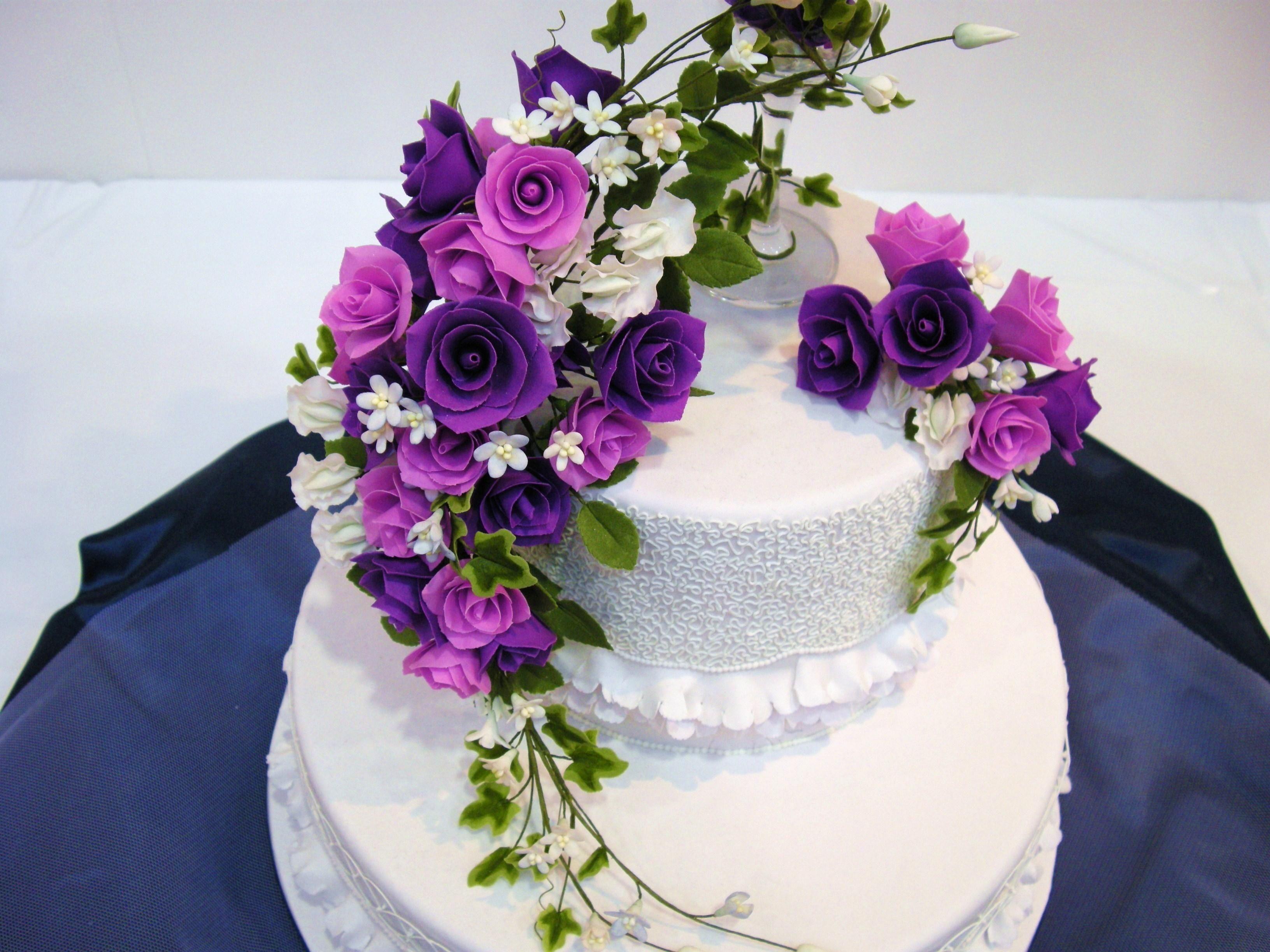 3264x2448 Cake Flowers Decoration Sweet Cake Image Hd, HD