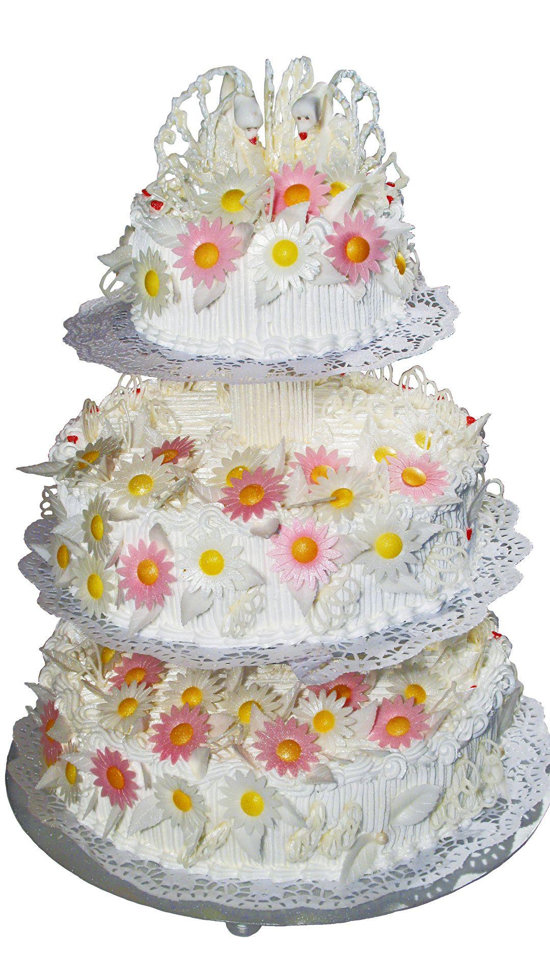 1080x1920 Picture noces Wedding Cake Torte Food Sweets White 1080x1920