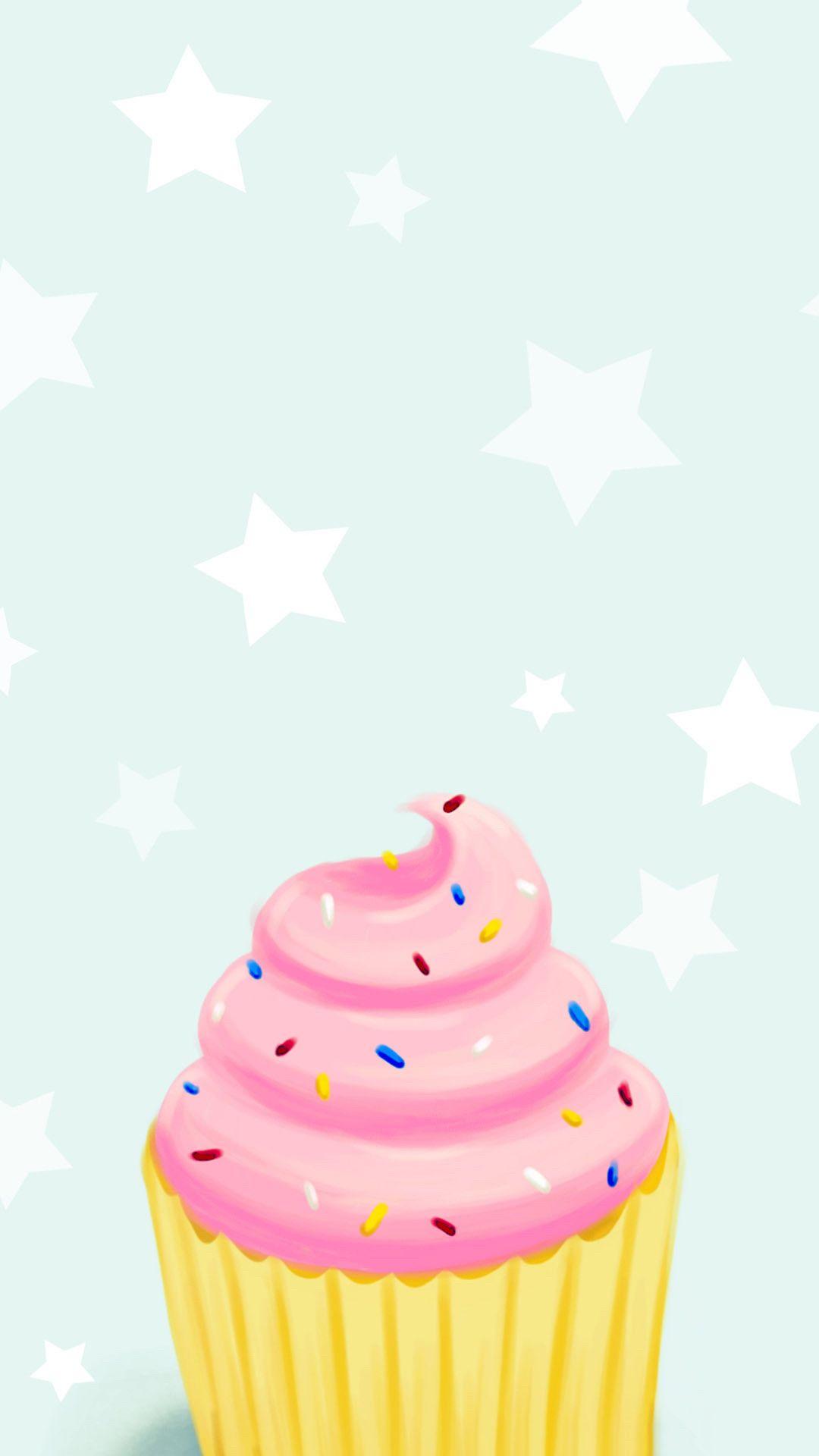 1080x1920 Cup Cake Wallpaper