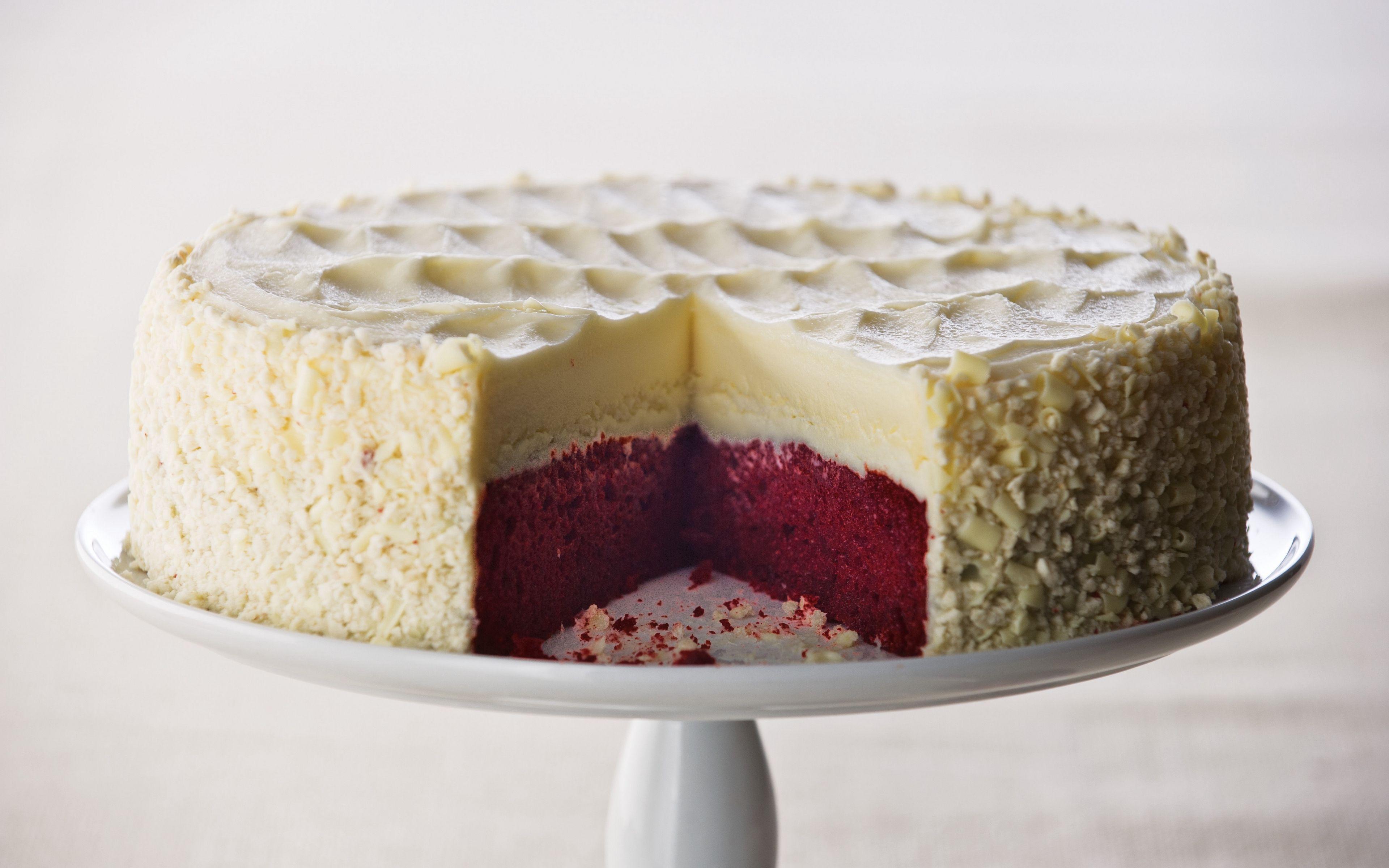 3840x2400 Download wallpaper 3840x2400 cheesecake, sweet, dessert, cut
