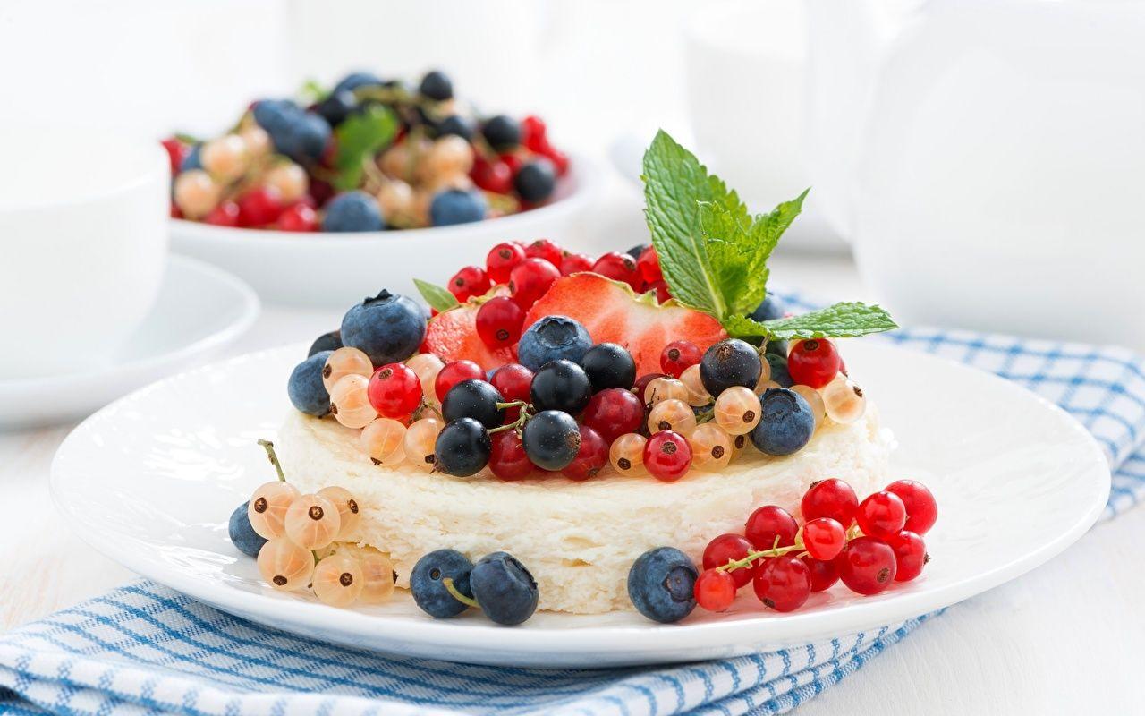 1280x800 image cheesecake Currant Food Berry Little cakes