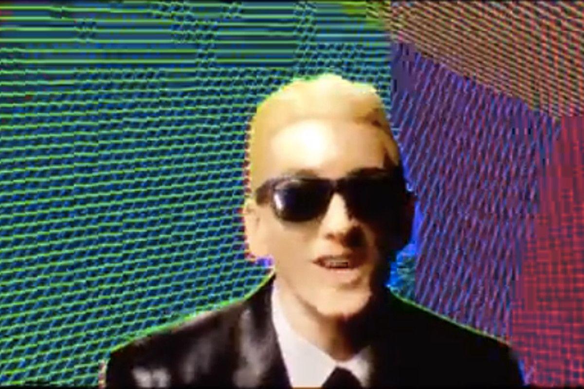 1200x800 Eminem's 'Rap God' video is part 'Portal, ' part Max Headroom