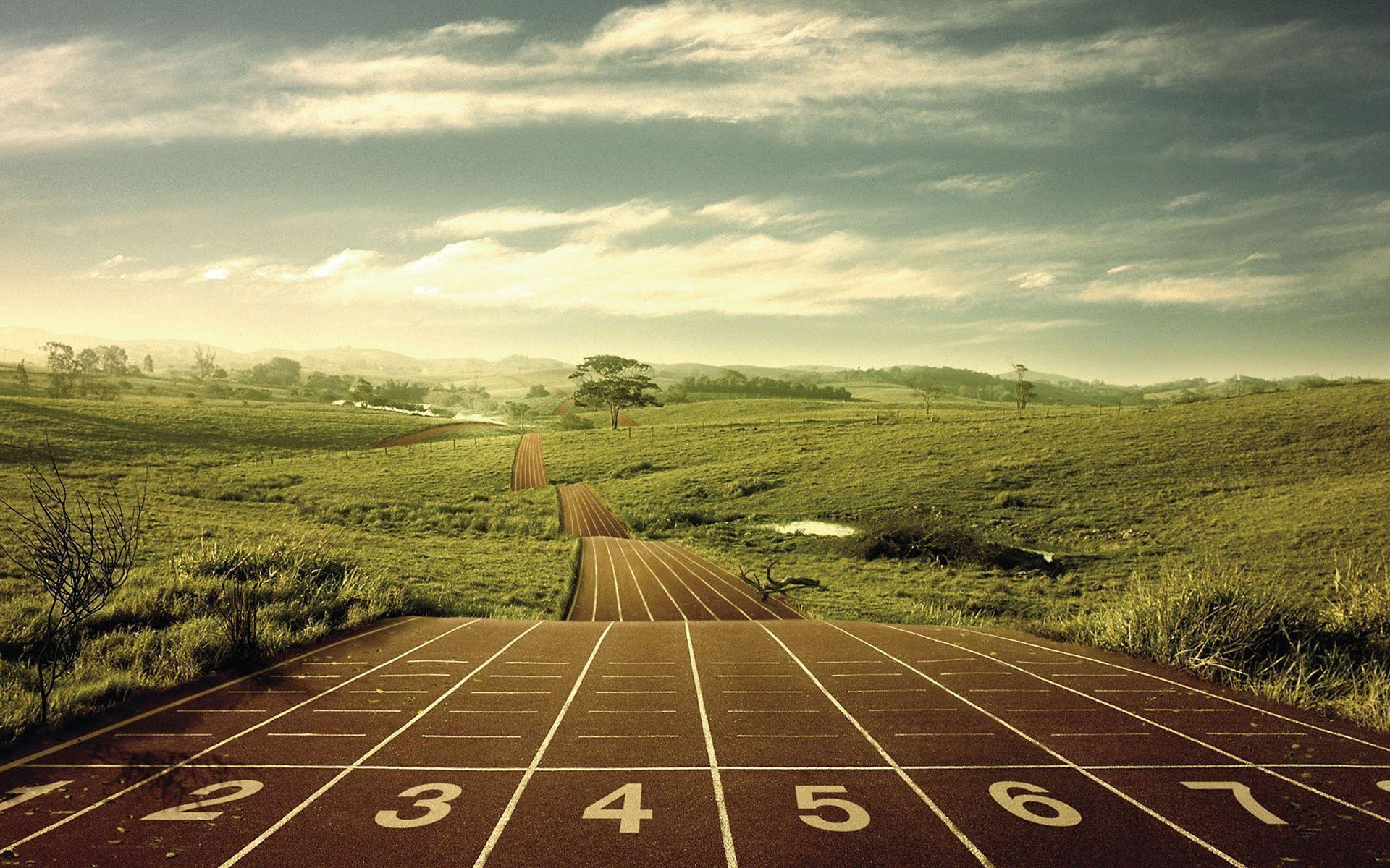 1920x1200 Race Track Wallpaper