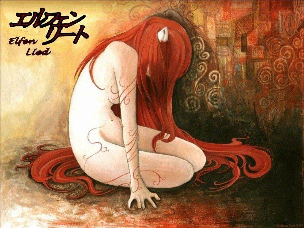 1024x768 Elfen Lied wallpaper. Anime. Anime, Manga and Mirai nikki