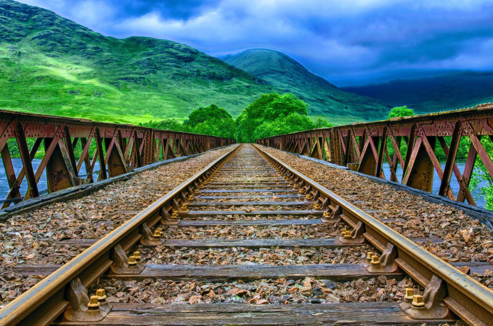 1600x1057 Bridge Rail Track Wallpaper. HD Wallpaper Download