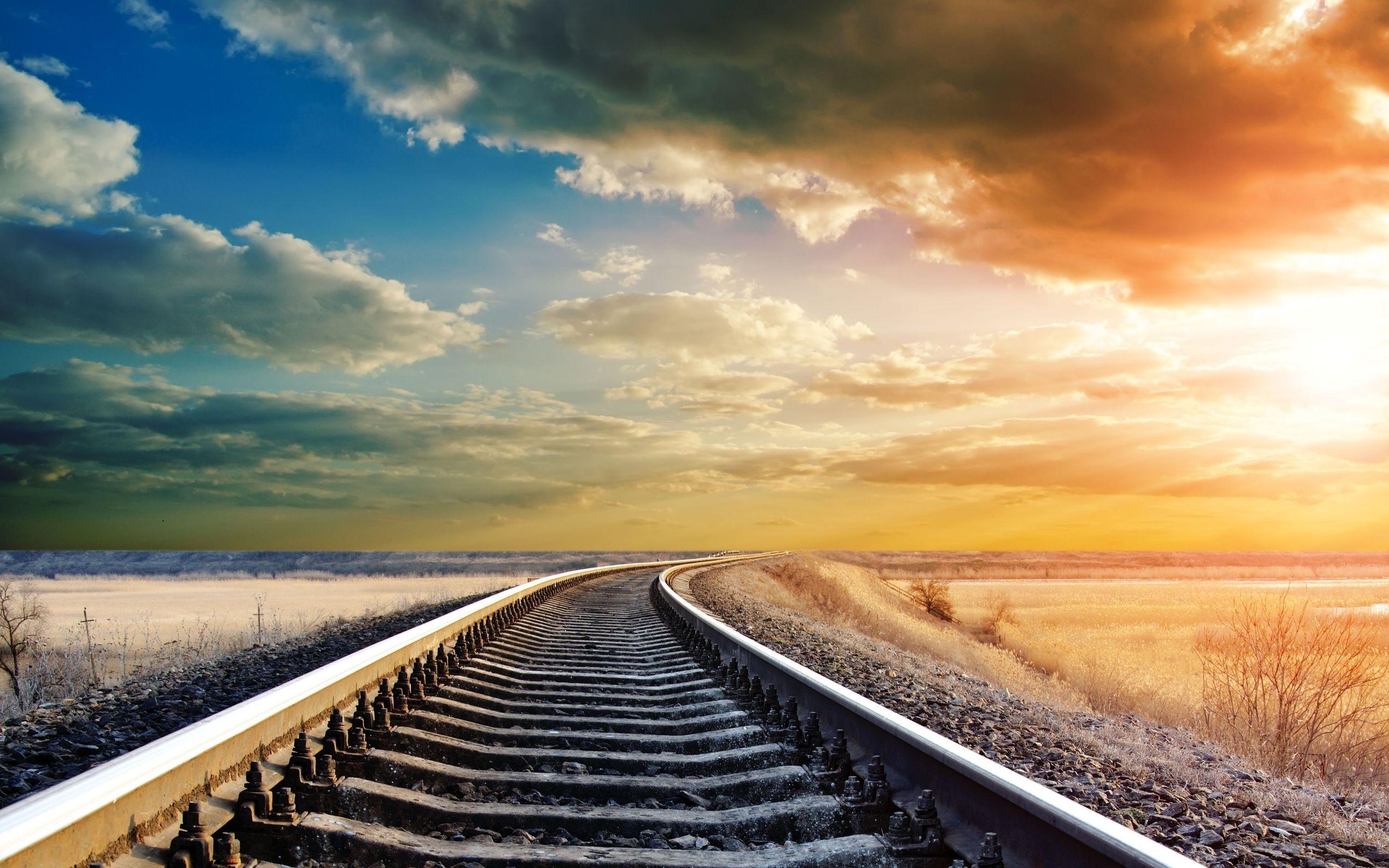 2560x1600 Rail Track Wallpaperx1600