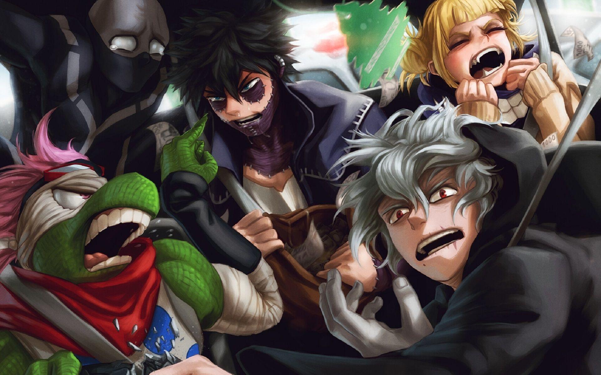 1920x1200 Download wallpaper Himiko Toga, Tomura Shigaraki, Dabi