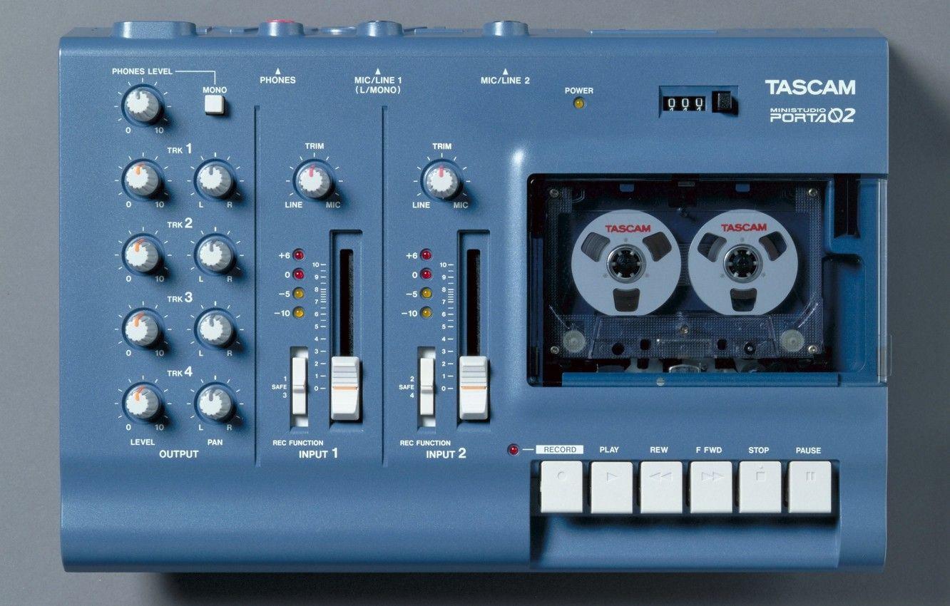 1332x850 Wallpaper technology, cassette tape recorder, Tascam, multi