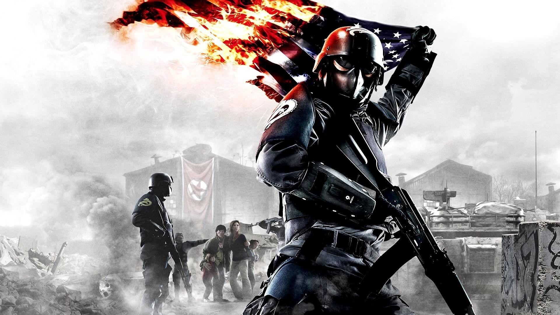 1920x1080 American Soldier Wallpaper