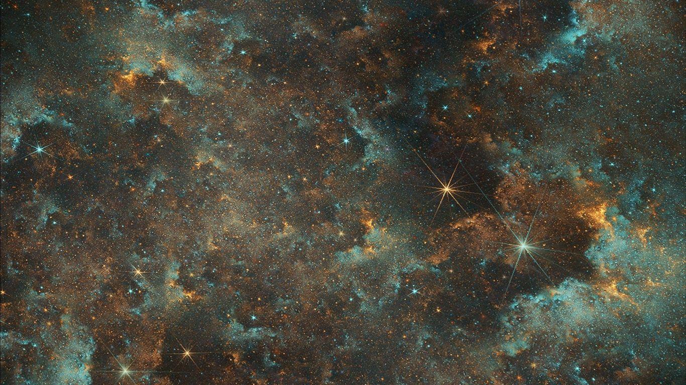 1366x768 Download wallpaper 1366x768 space, glitter, stars, universe