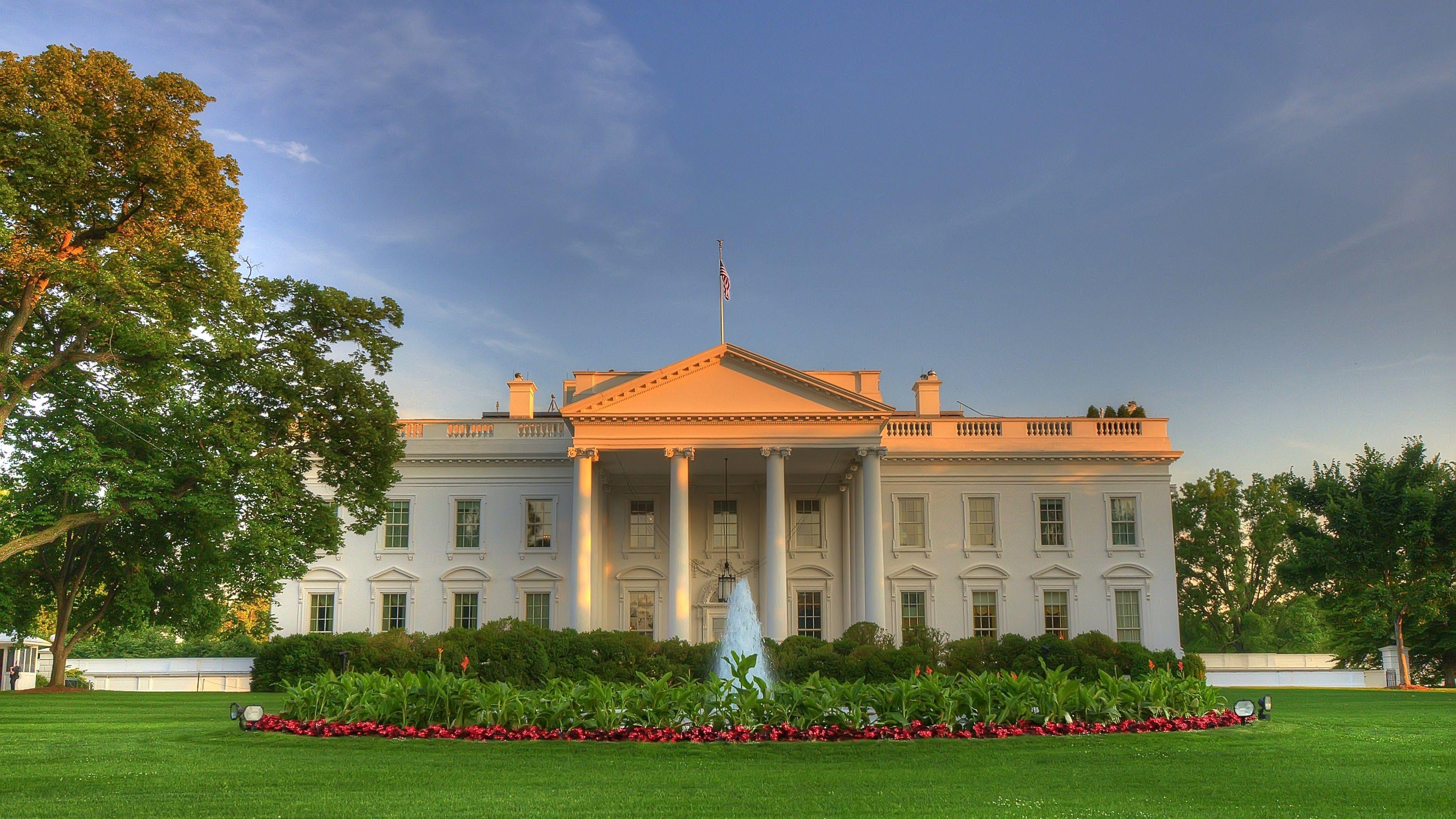 3840x2160 White House Wallpaper