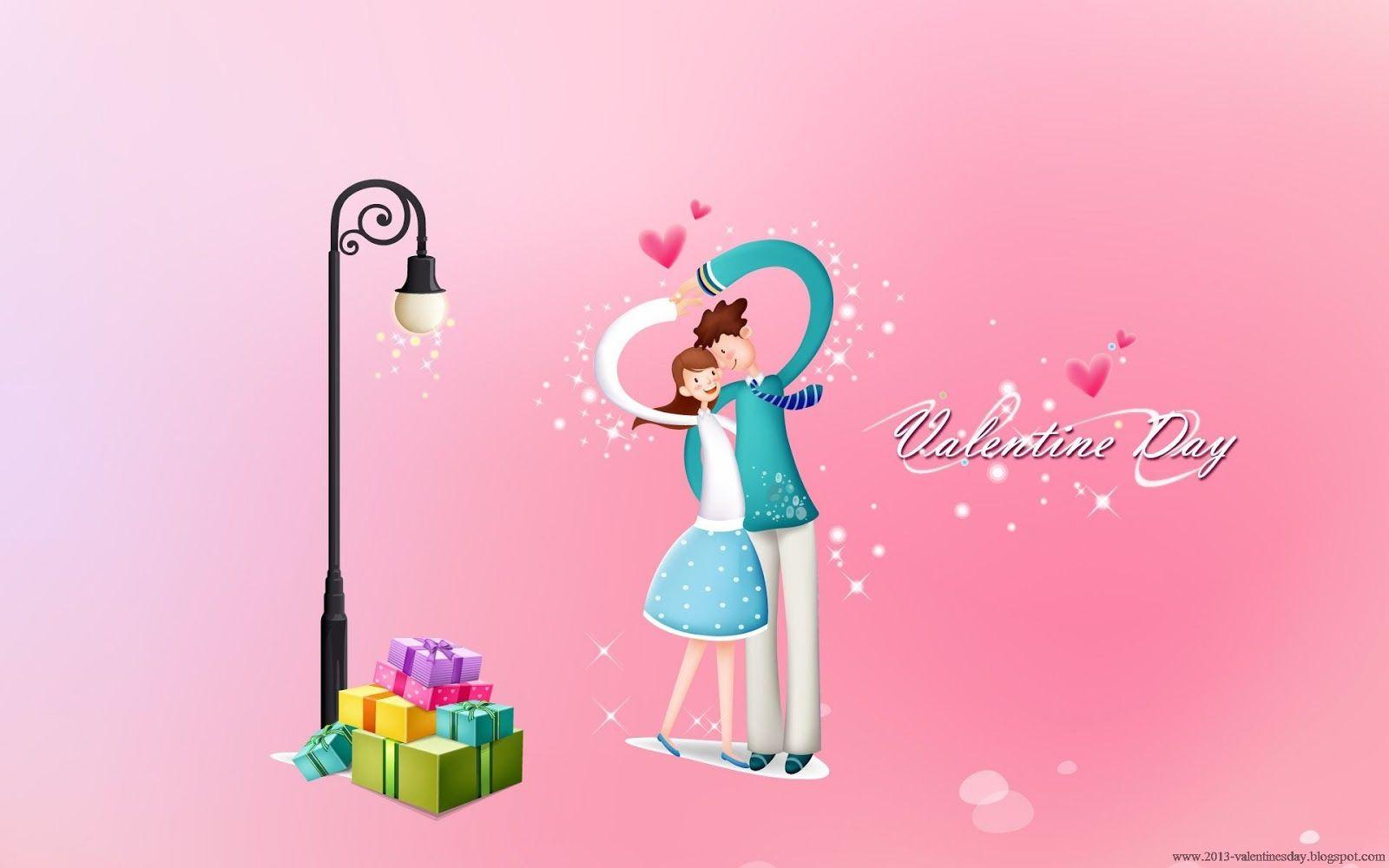 1600x1000 Vector Love Cartoon Wallpaper HD Desktop