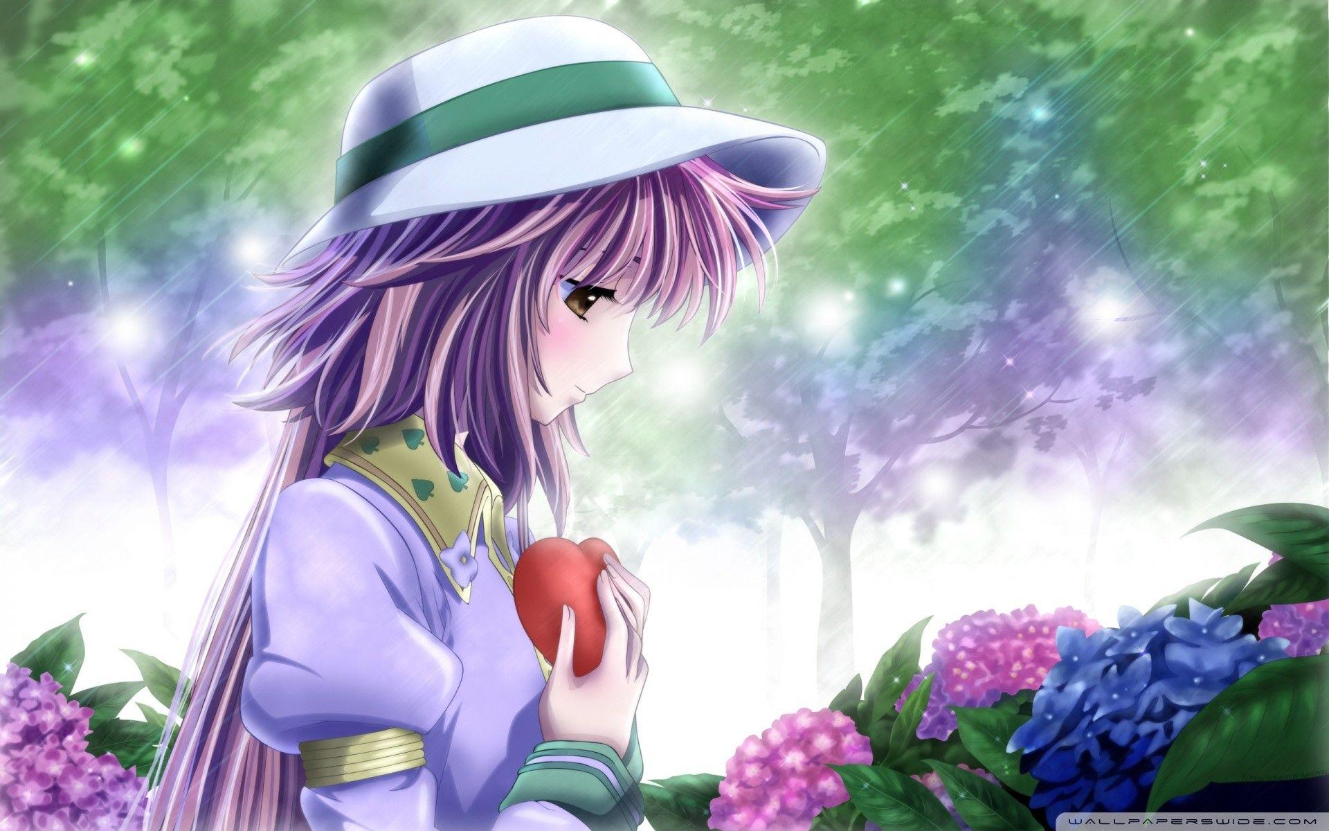 1920x1200 Love Anime Wallpaper