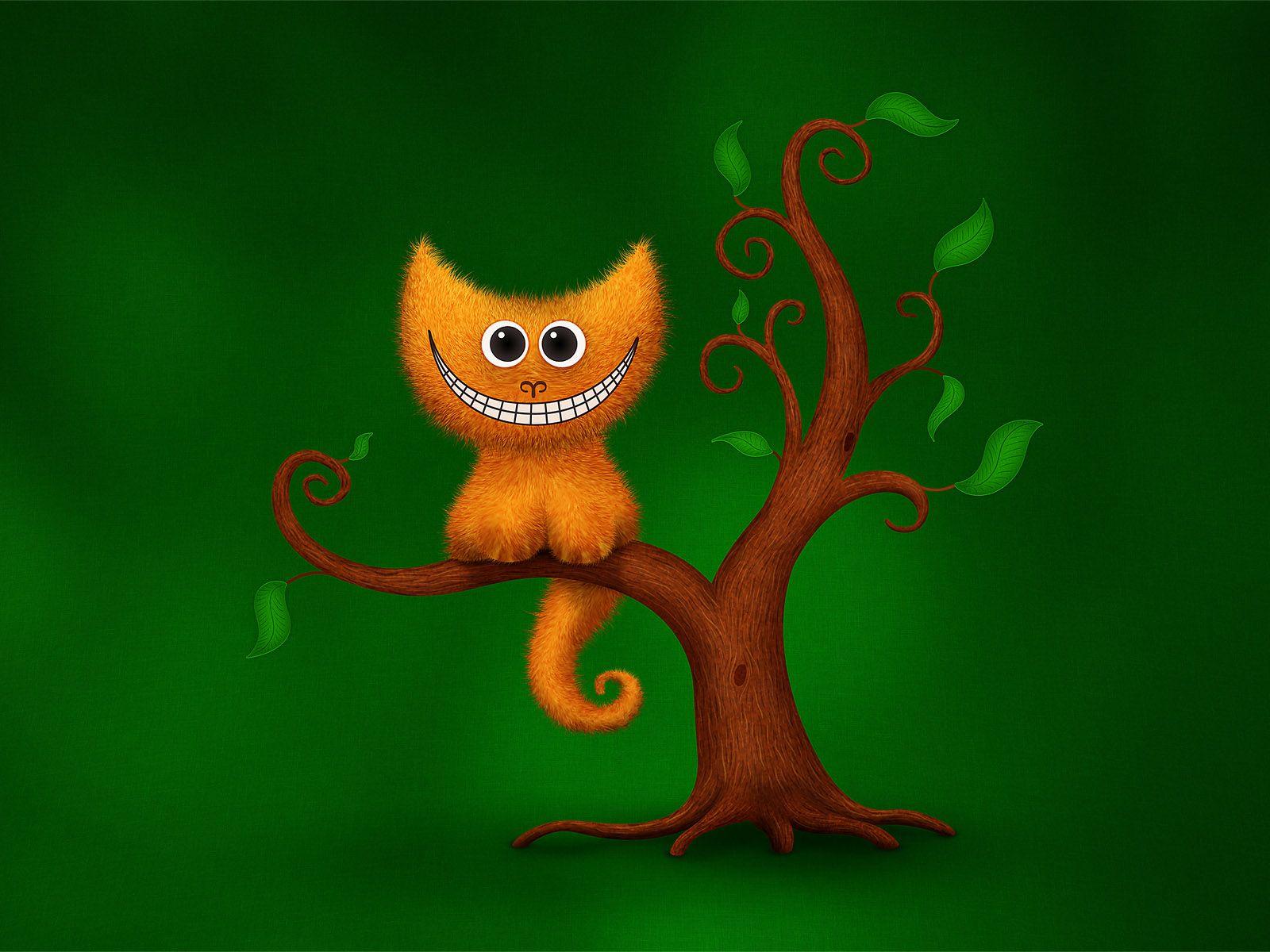 1600x1200 Animated Cat Wallpaper for Desktop