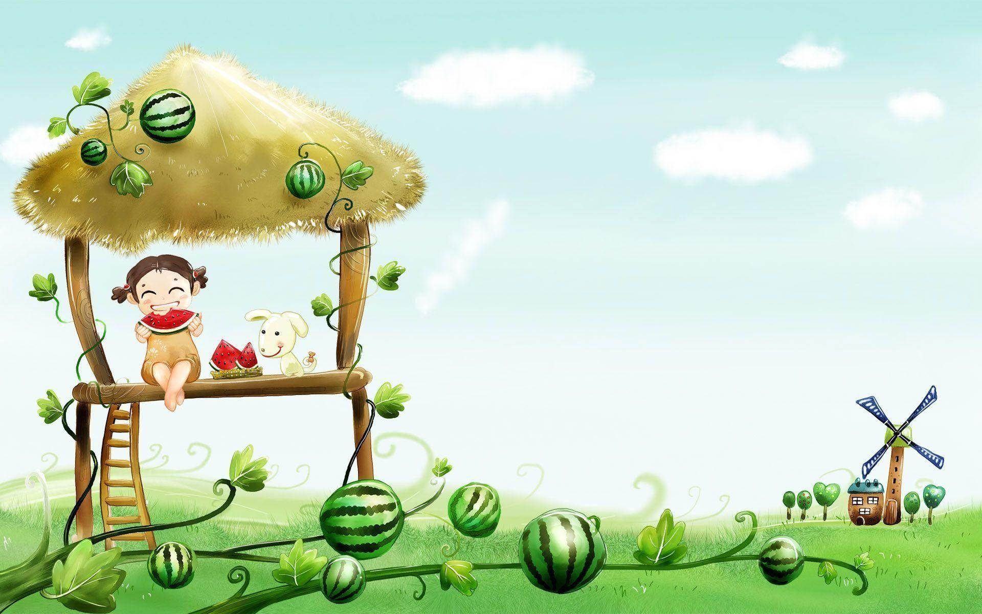 1920x1200 Cool Cartoon Wallpaper