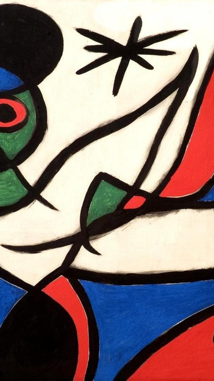 750x1334 Joan Miró Wallpaper