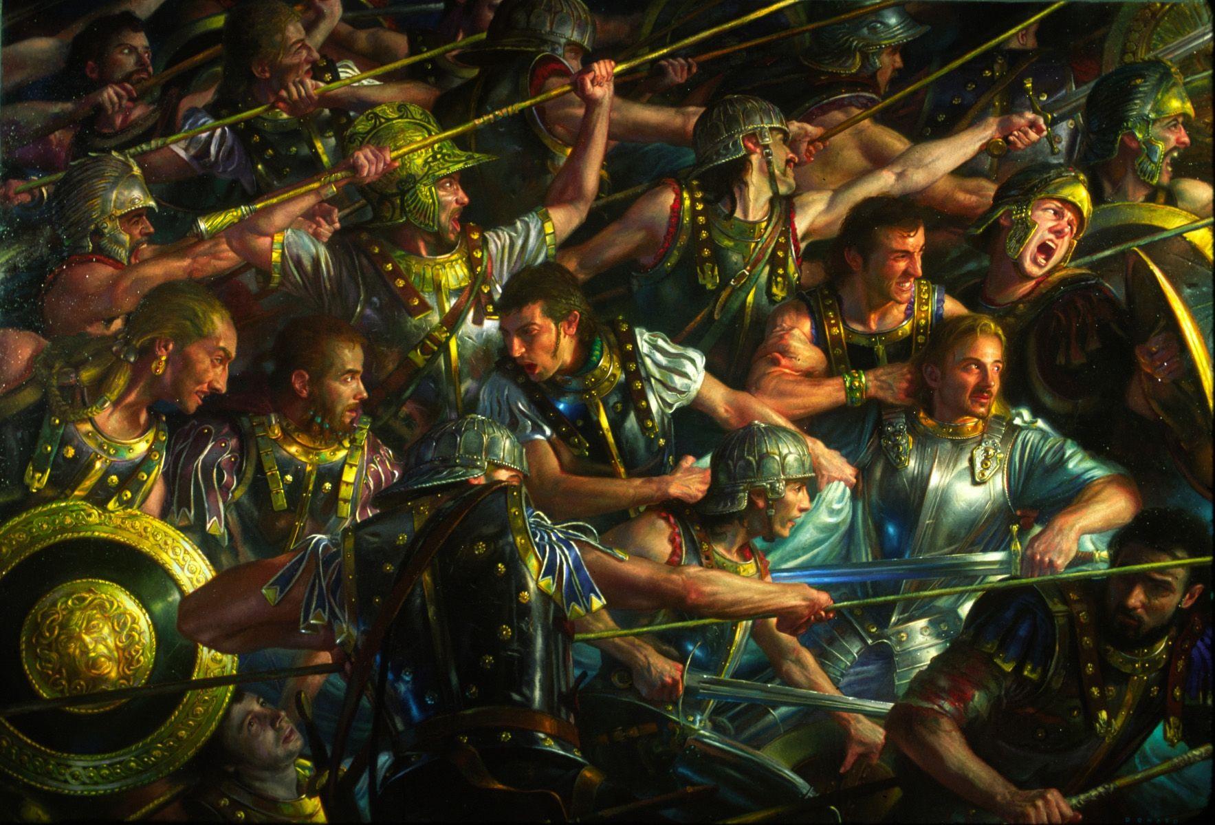 1767x1199 medieval, Viking, Fantasy, Art, Paintings, Warriors