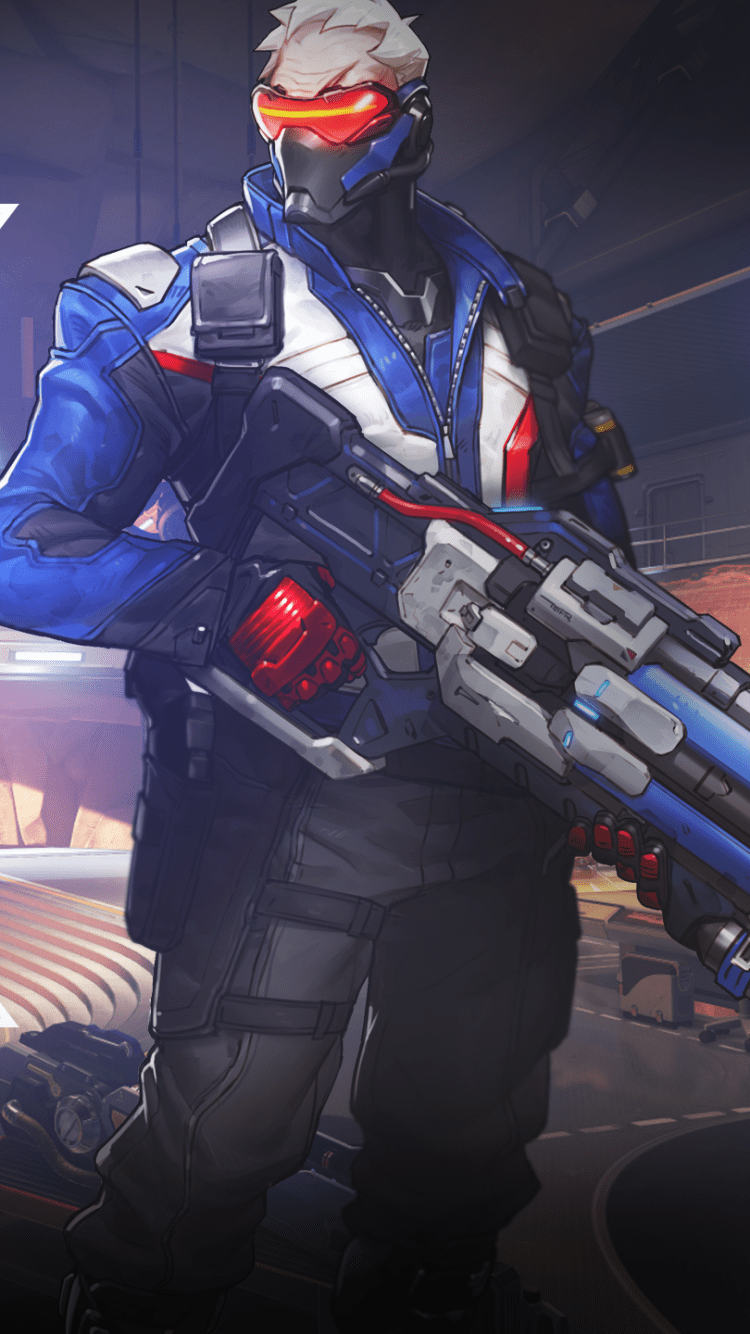 750x1334 Soldier: 76 Apple IPhone 5 (640x1136) Wallpaper