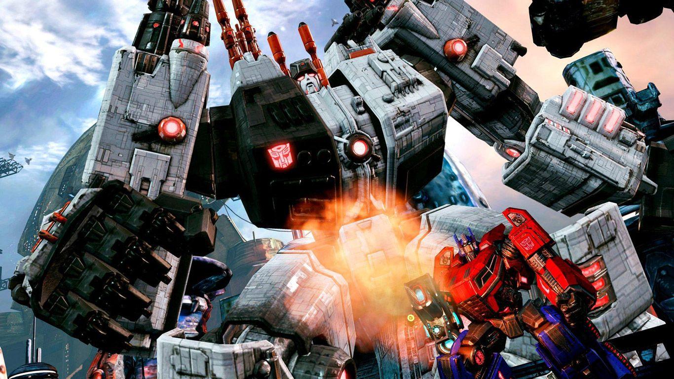 1366x768 Free download Transformers Fall of Cybertron Wallpaper