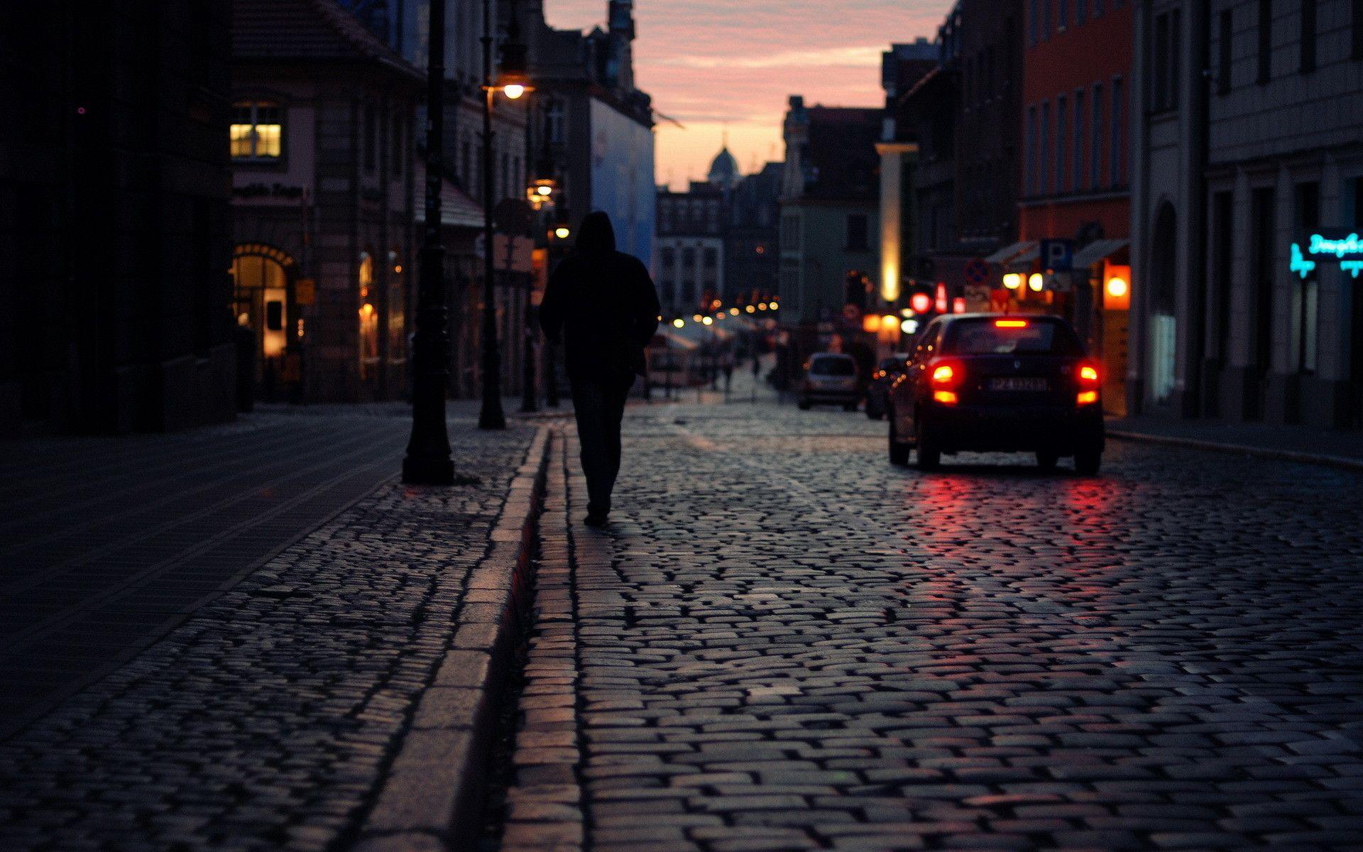 1920x1200 Street Wallpaper HD Night City