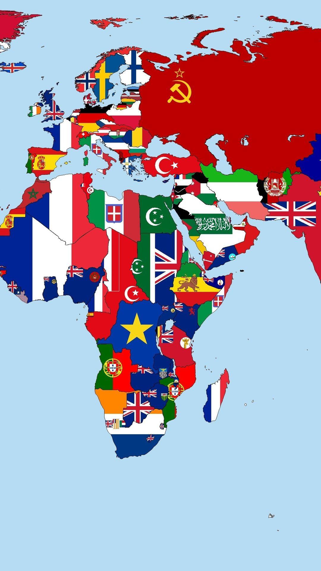 1080x1920 cờ, 1930, quốc gia, bản đồ, thế giới, máy tính để bàn năm