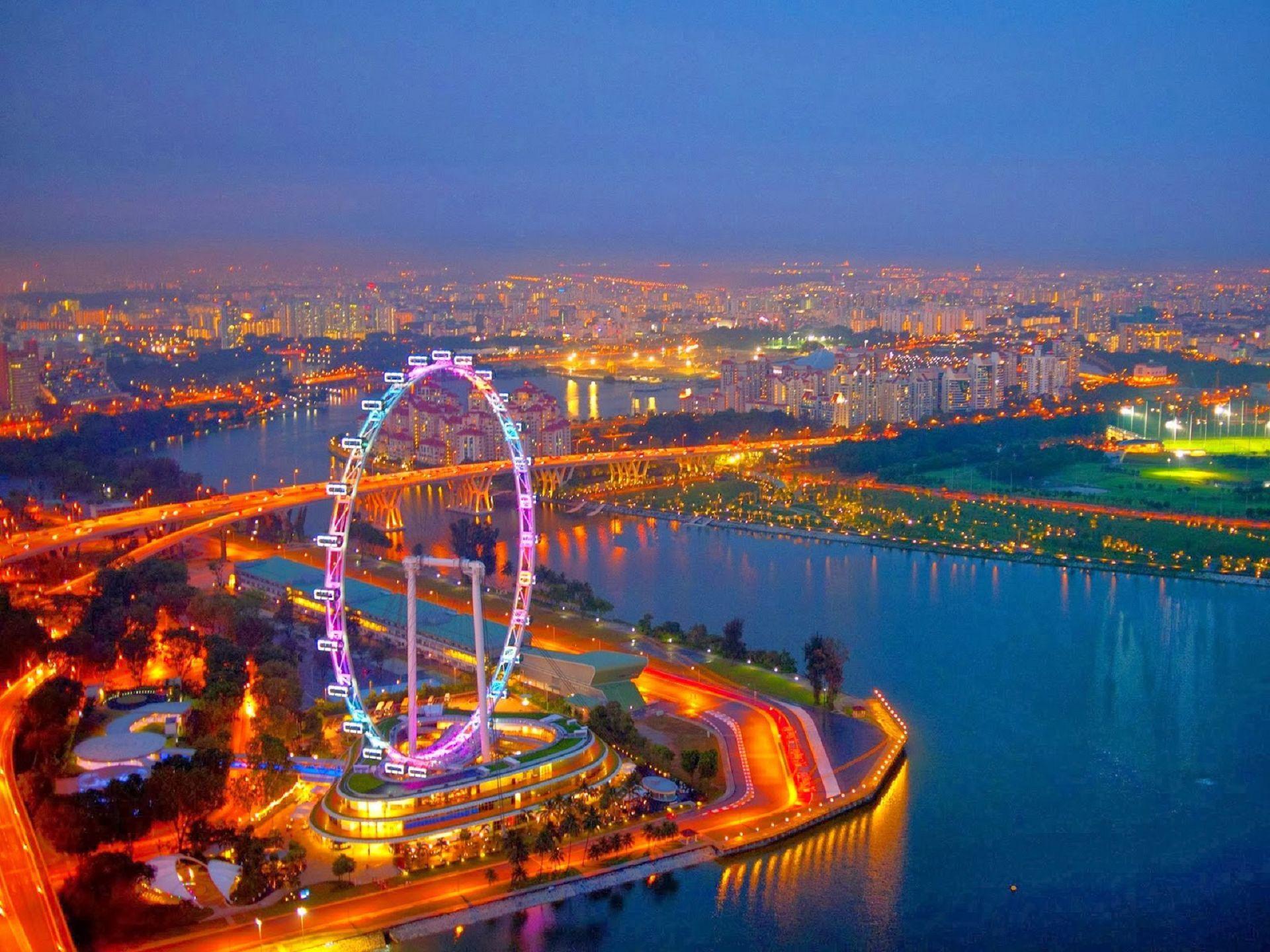 1920x1440 Singapore Flyer 17 Asia Travel Wallpaper Travel wallpaper