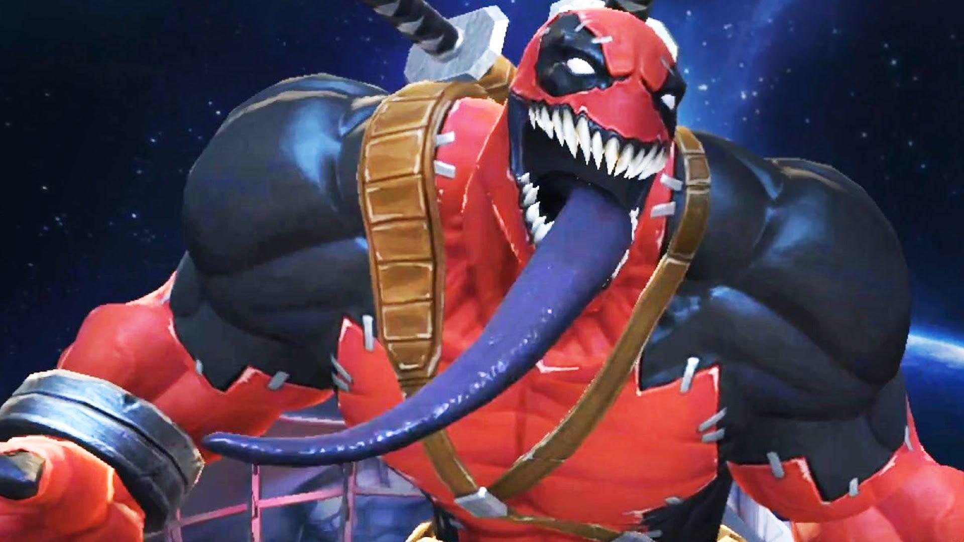 1920x1080 Marvel: Contest of Champions Super Moves Attacks! Venom