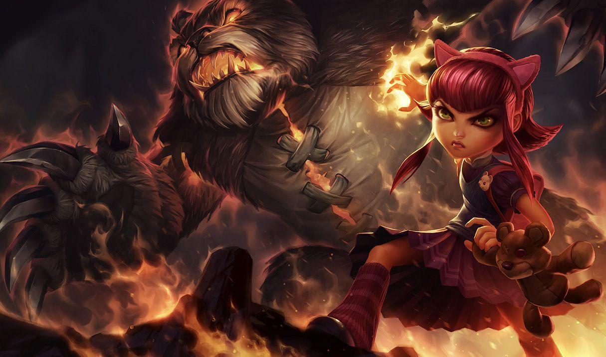 1215x717 League of Legends: Annie Wallpaper (Chinese American)