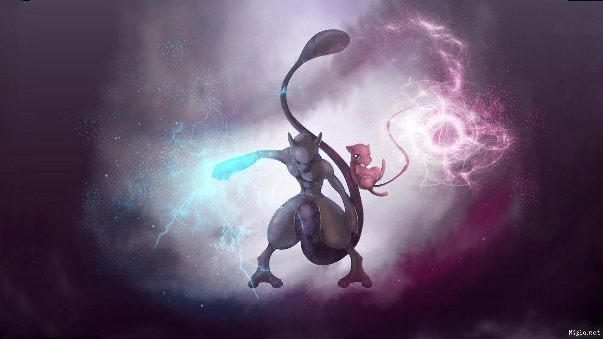 mega mewtwo y wallpaper by kartkaczomon - Download on ZEDGE™