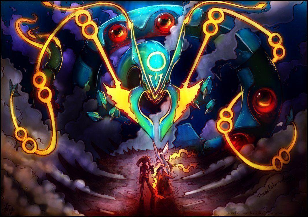 1065x750 Lovely Mega Rayquaza Wallpaper Inspiration