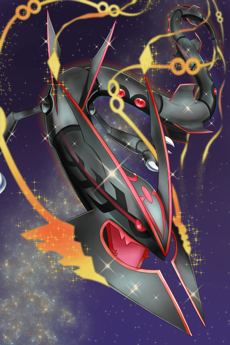 Shiny Mega Rayquaza - Novocom.top HD phone wallpaper