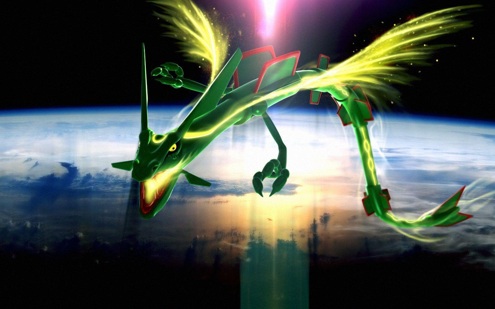 1680x1050 Pokemon Wallpaper Rayquaza, HD Wallpaper & background