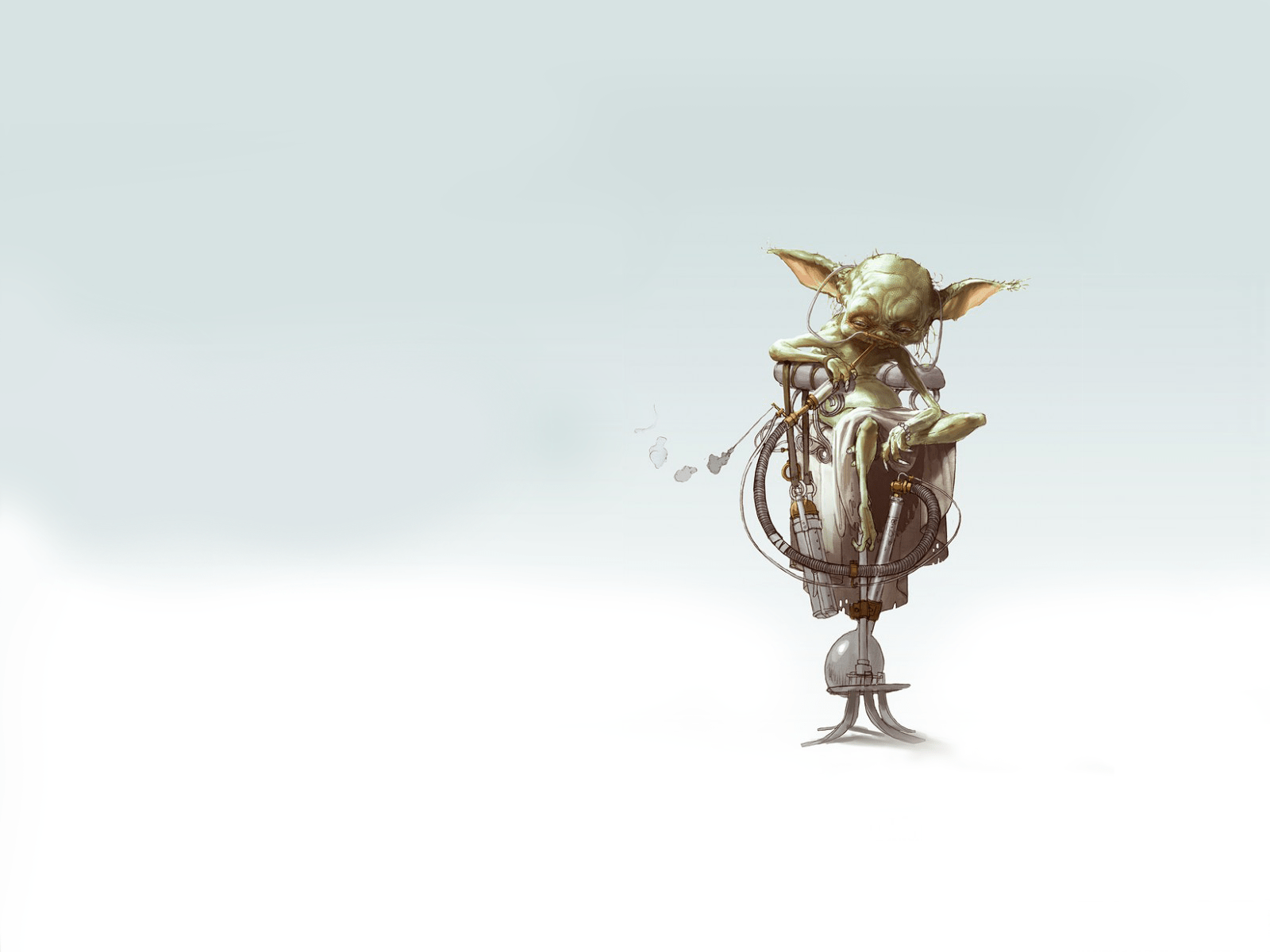 1600x1200 Baby Yoda Wallpaper