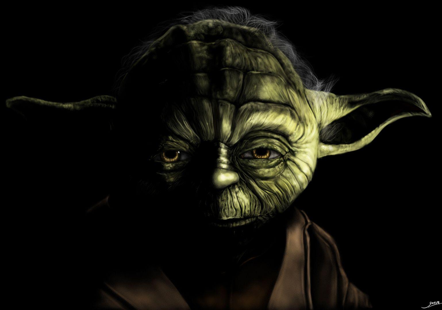 1538x1080 Yoda Wallpaper 1. The Art Mad