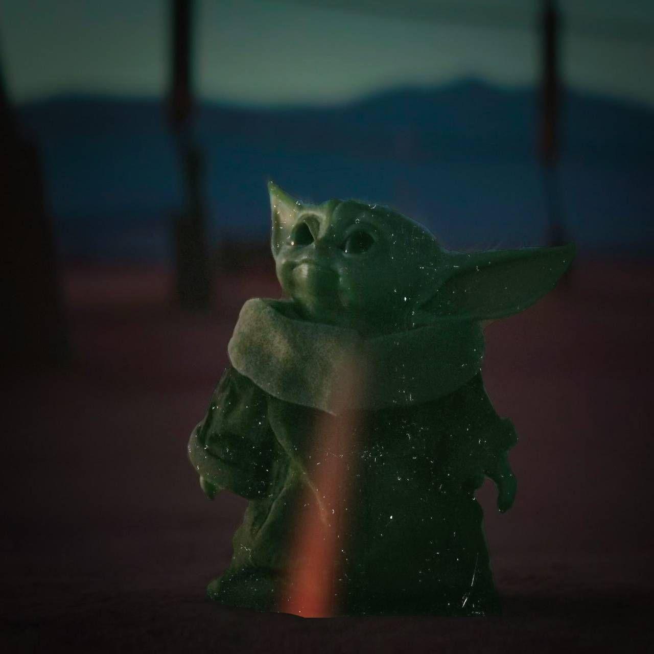 1280x1280 Baby Yoda Wallpaper