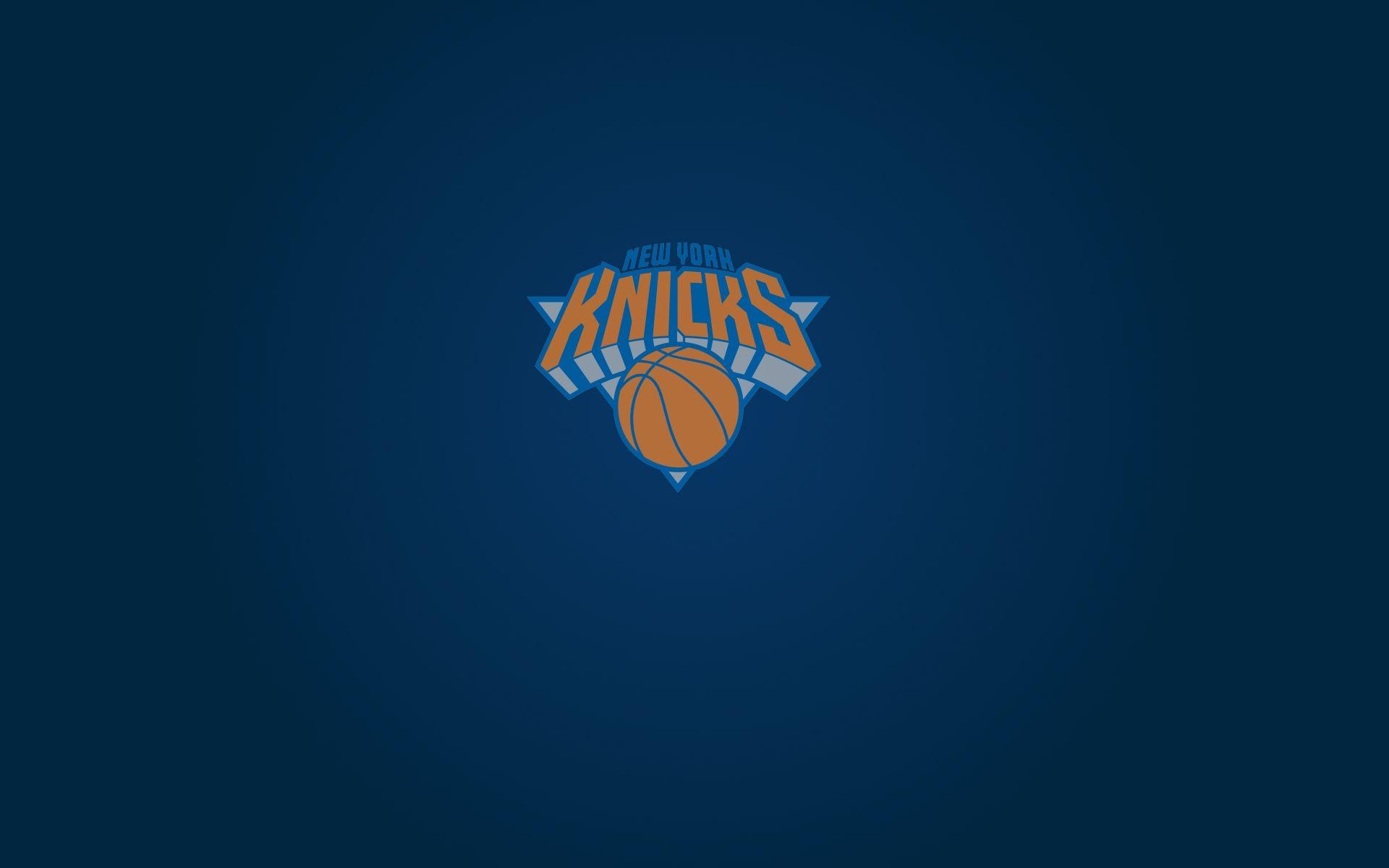 Download New York Knicks Digitally Designed Logo Wallpaper  Wallpaperscom