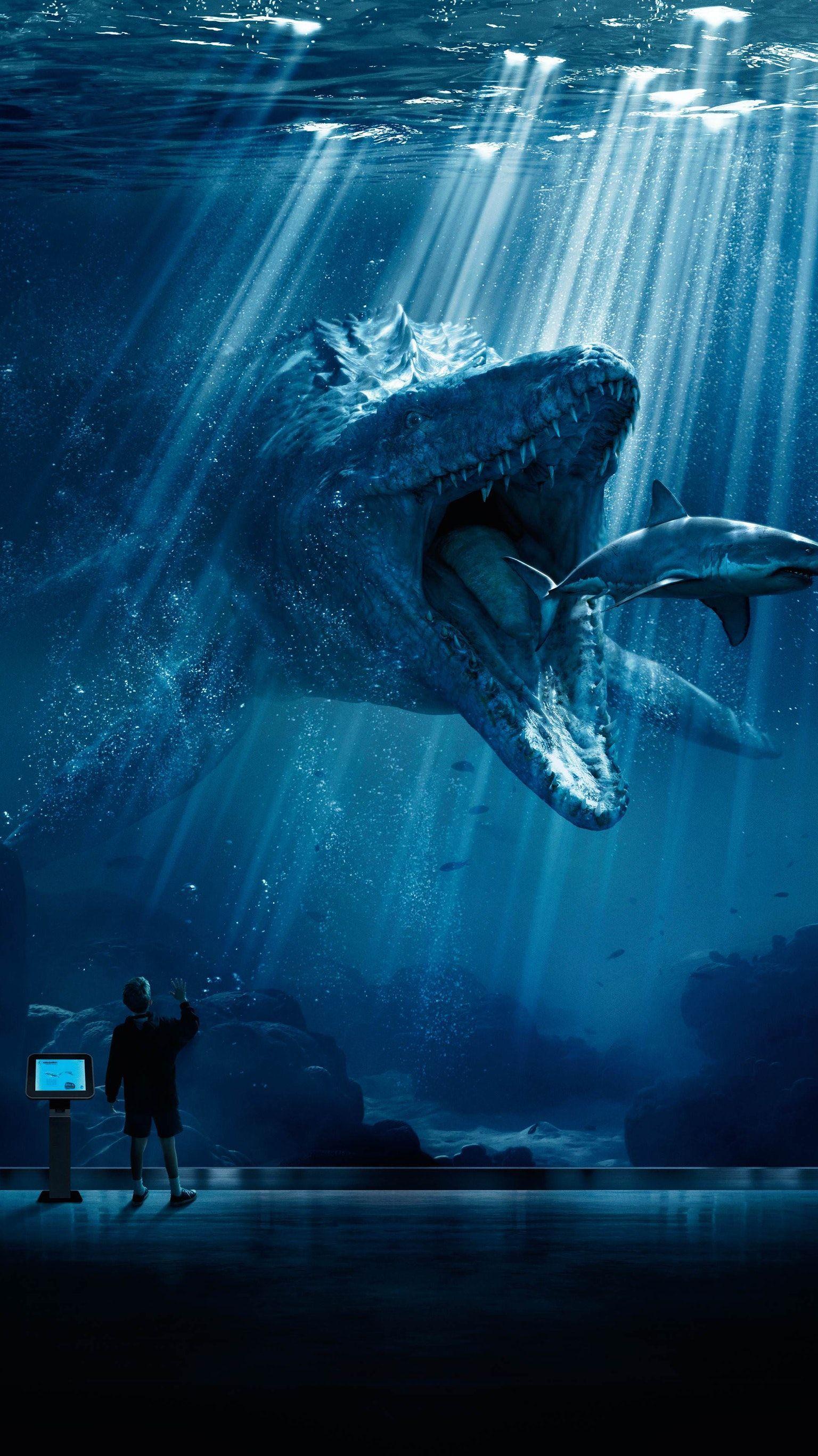 Hình nền điện thoại 1536x2733 Jurassic World (2015).  Thế giới kỷ Jura