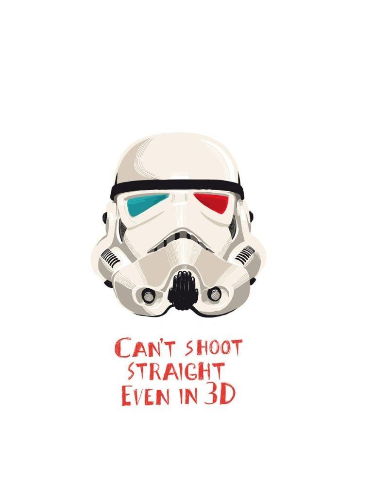 768x1024 Humor Star Wars (768x1024) Wallpaper