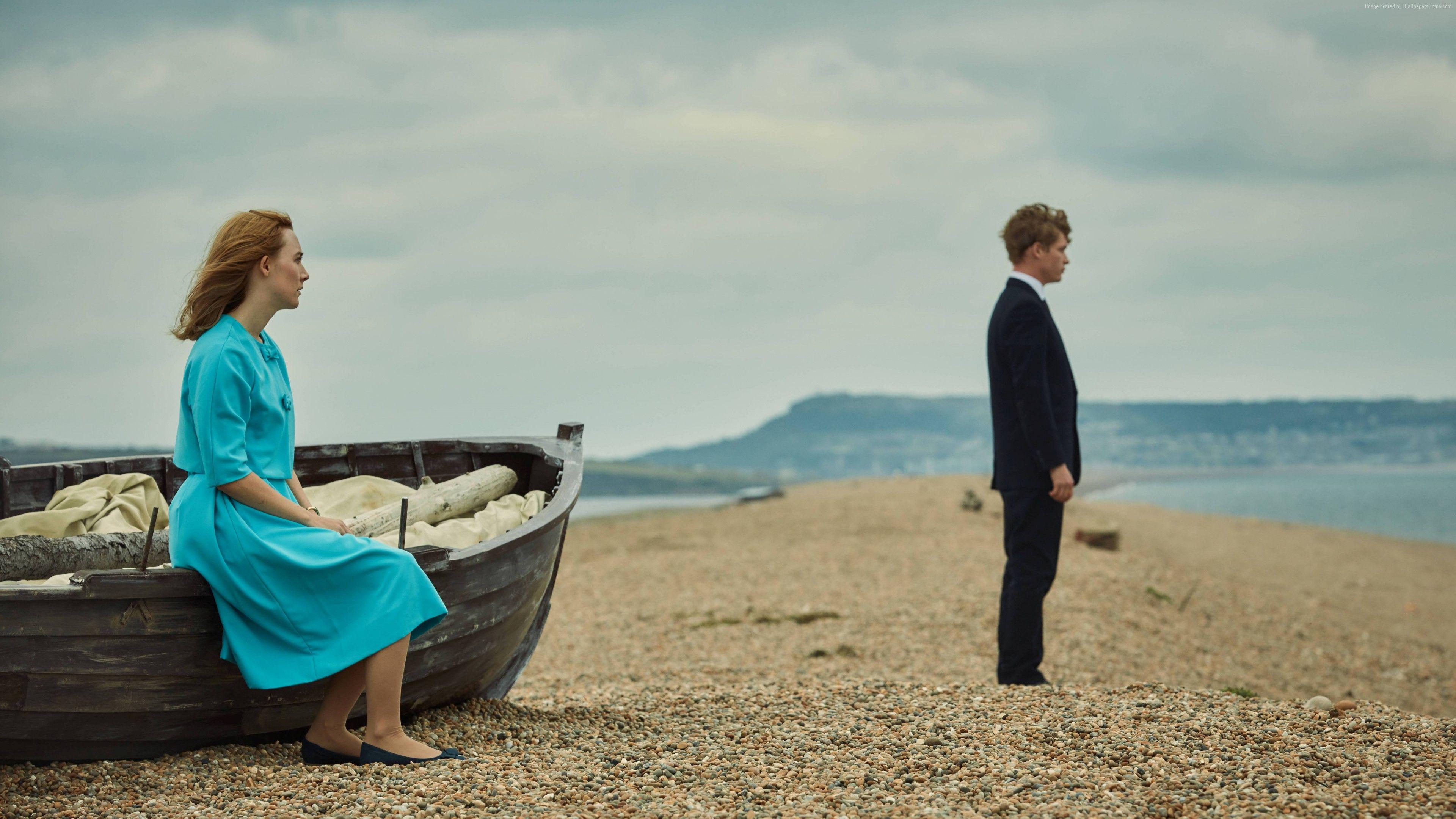 3840x2160 Wallpaper On Chesil Beach, Saoirse Ronan, Billy Howle, 4K