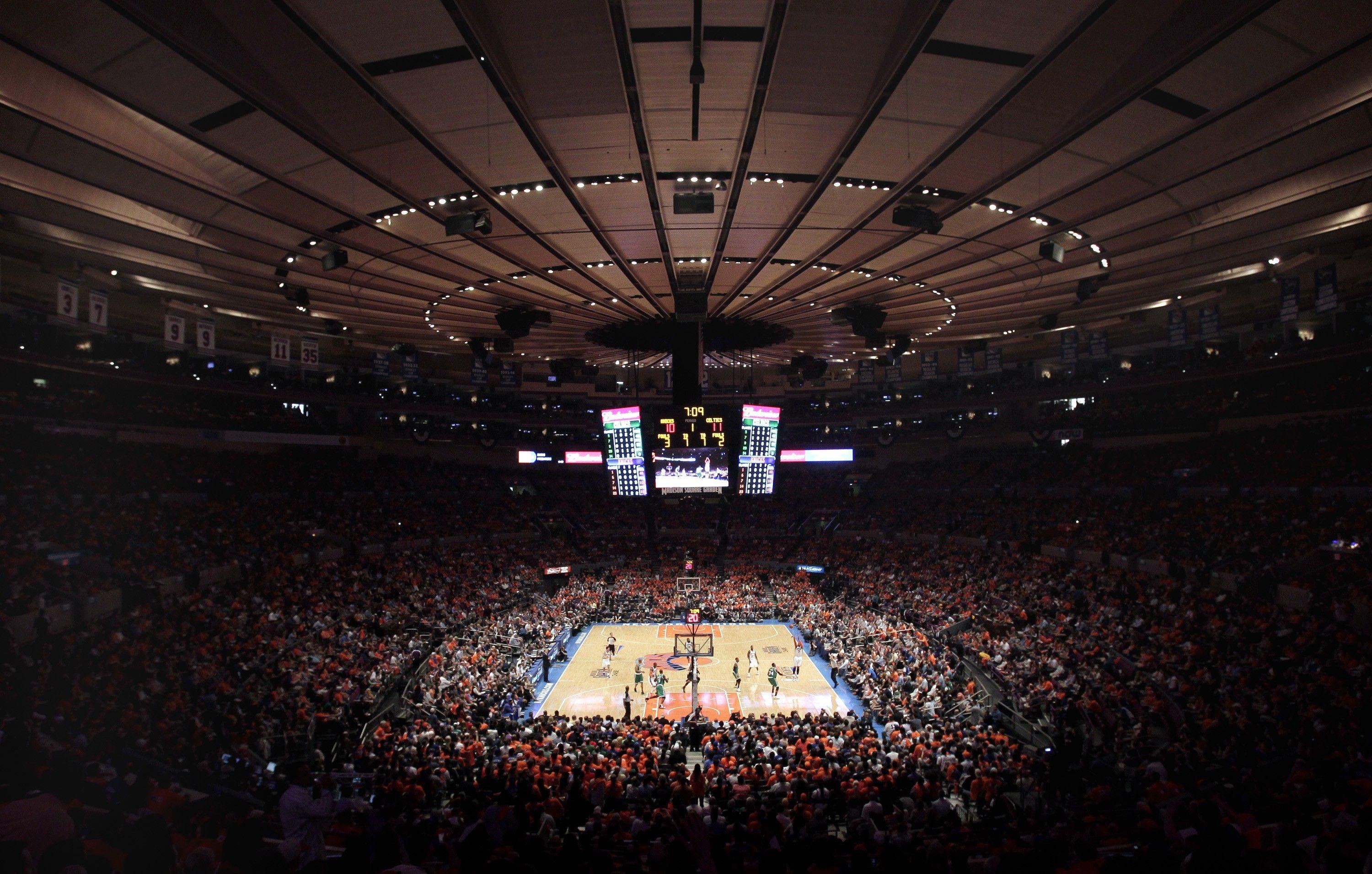 Arena square. Madison Square Garden Knicks Арена. Стадион НБА Лос Анджелес.