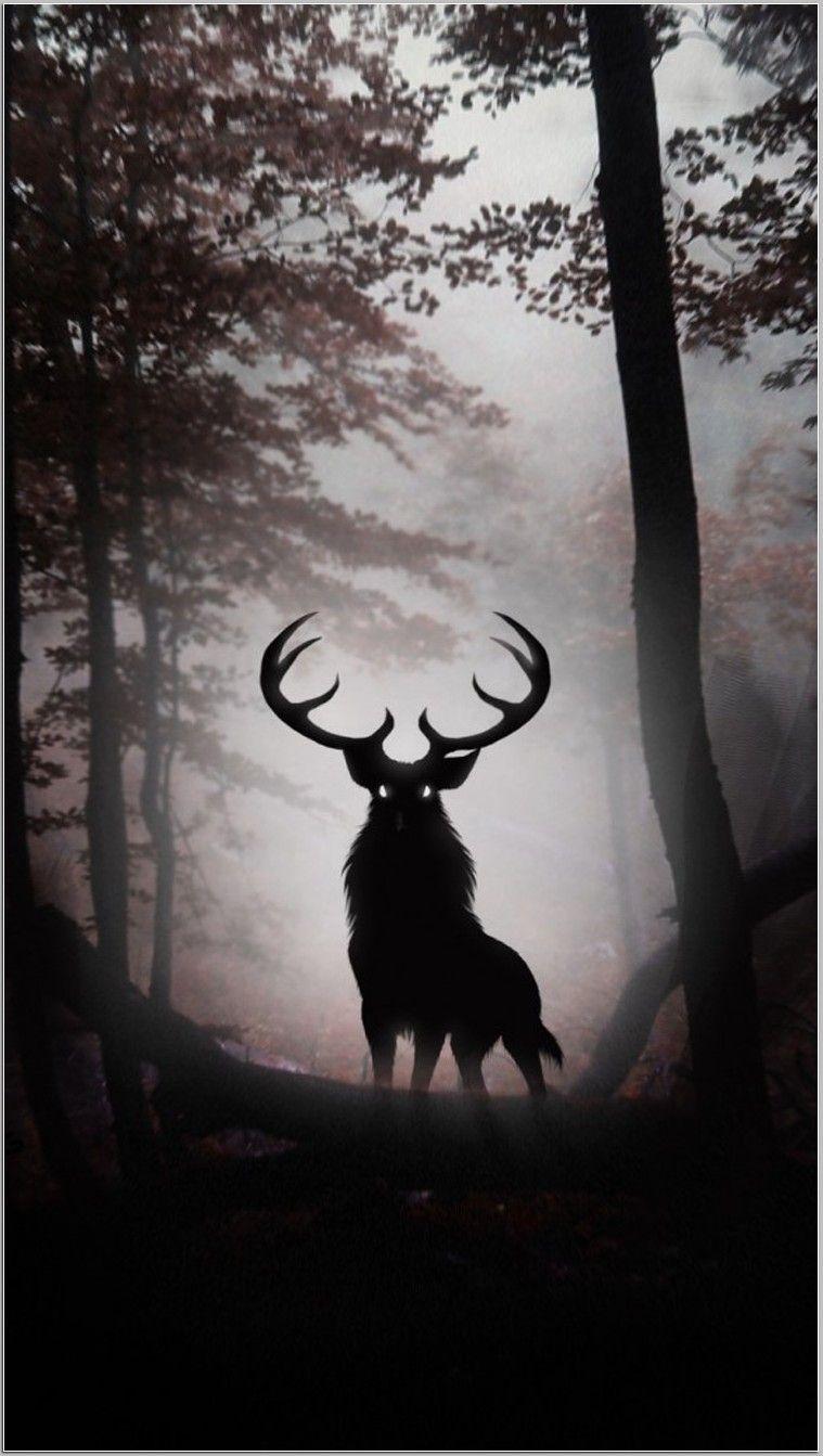 759x1343 Ultra HD Elk Wallpaper BI5E16