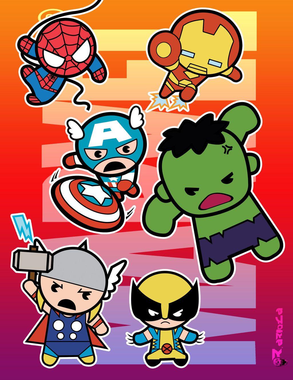 Chibi Superhero Wallpapers - Top Những Hình Ảnh Đẹp
