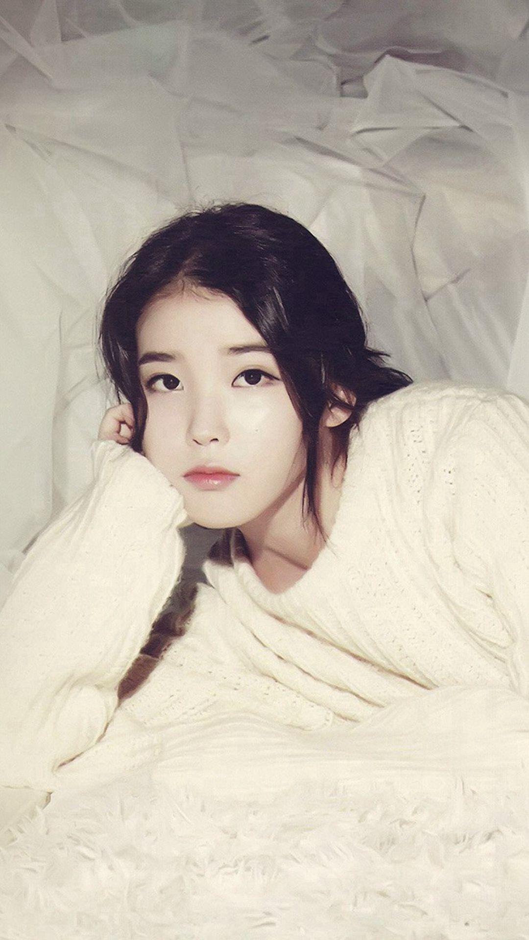 1080x1920 IU Kpop Girl Cute Photography iPhone 8 Wallpaper Free Download