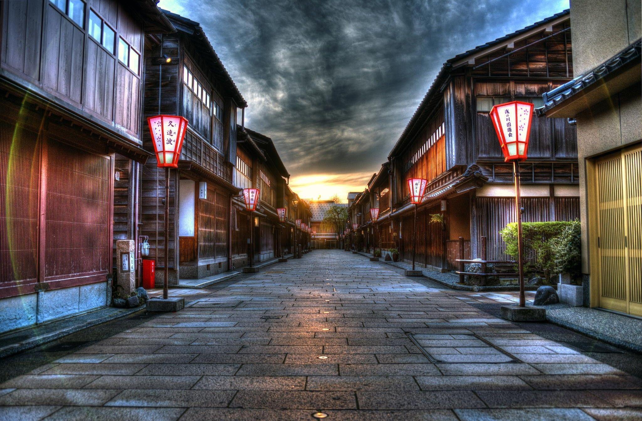 Japanese Town Wallpapers - Top Free Japanese Town Backgrounds