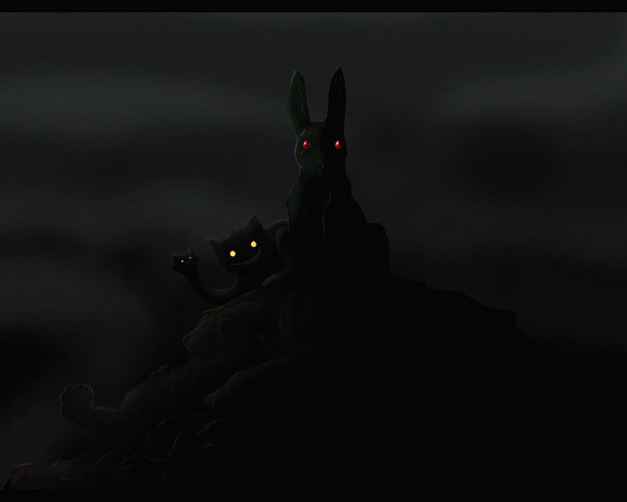 1280x1024 Creatures of the Night Background