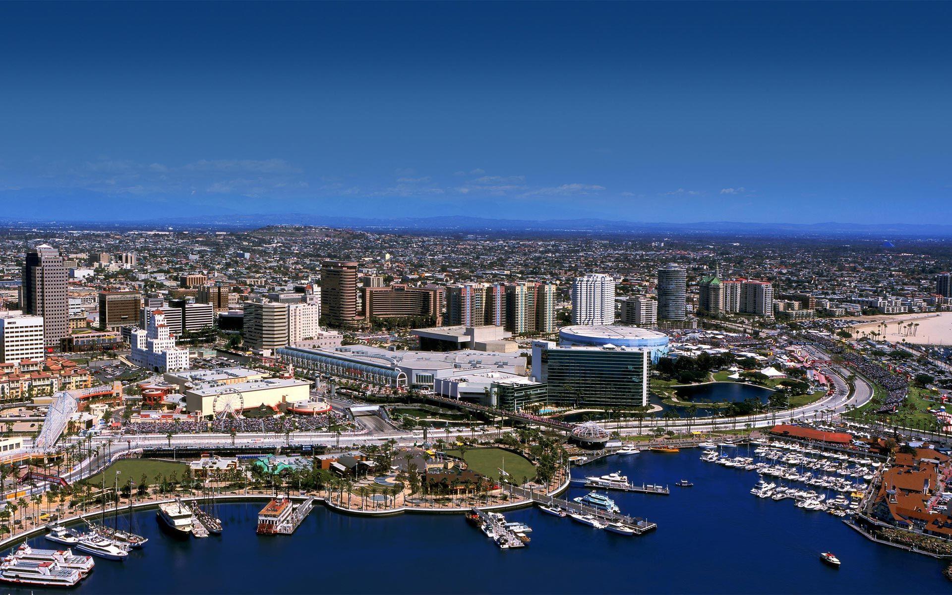 1920x1200 Long Beach Wallpaper